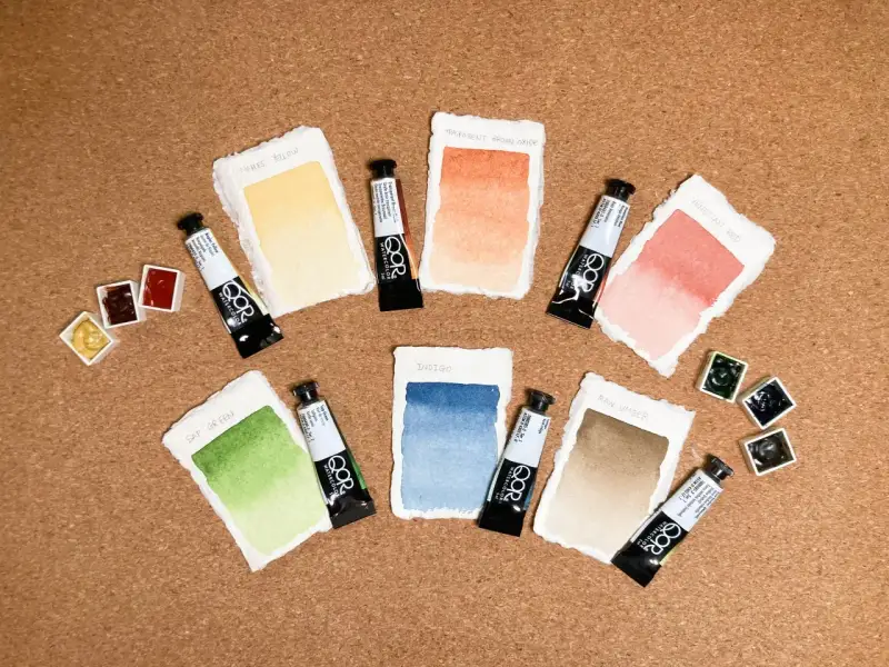 earth,골덴쿠아수채화물감,카디페이퍼코튼페이퍼320g,전문가용수채화물감,골덴쿠아수채화물감발색