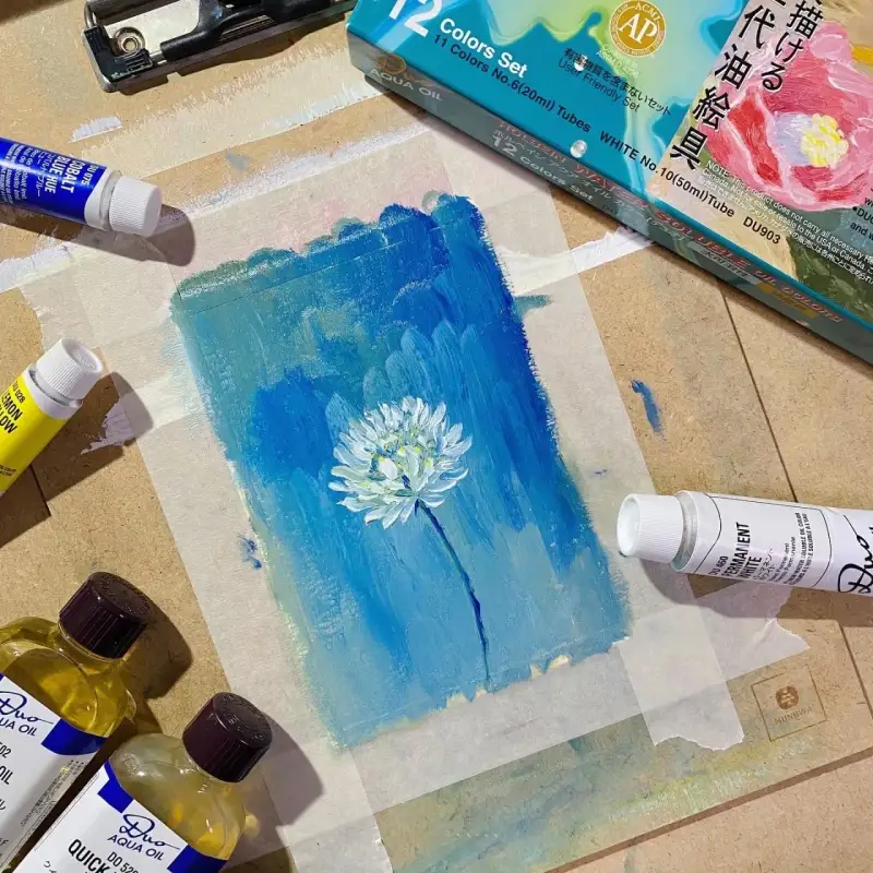 홀베인듀오수용성유화오일,듀오수용성유화물감,홀베인듀오전용린시드오일,홀베인듀오전용퀵드라잉리퀴드오일