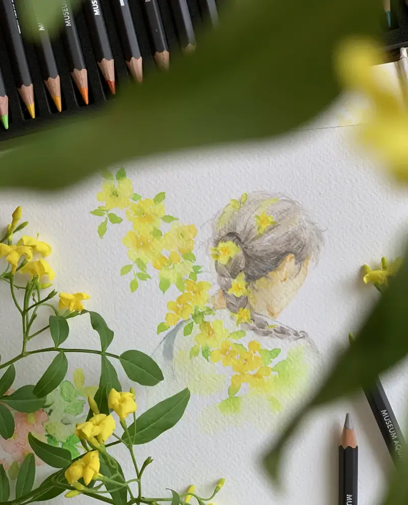 까렌다쉬수채색연필