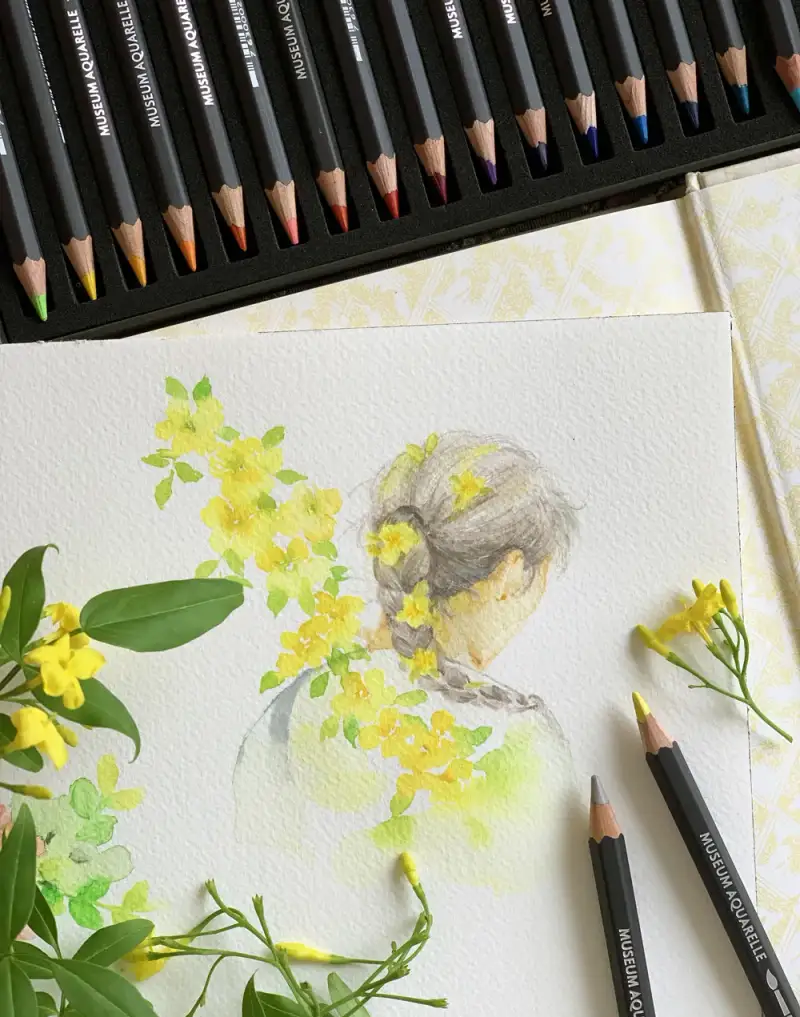 까렌다쉬아쿠아렐수채색연필