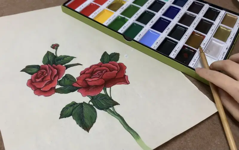 지그고체물감,쿠레타케고체물감,안채,안채물감,안채고체물감