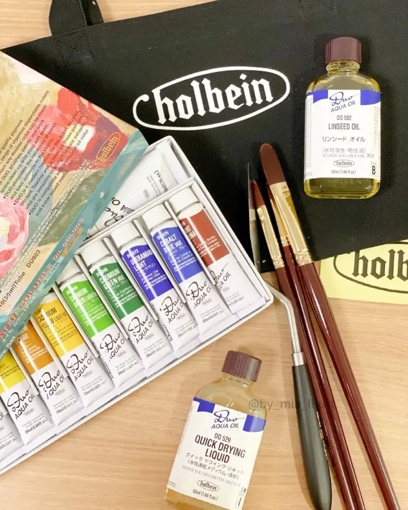 홀베인듀오유화물감,듀오수용성유화물감,홀베인듀오수용성유화물감