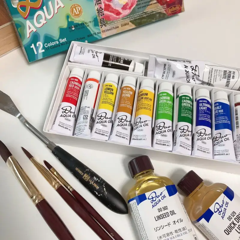 홀베인듀오수용성유화물감,홀베인유화물감,홀베인