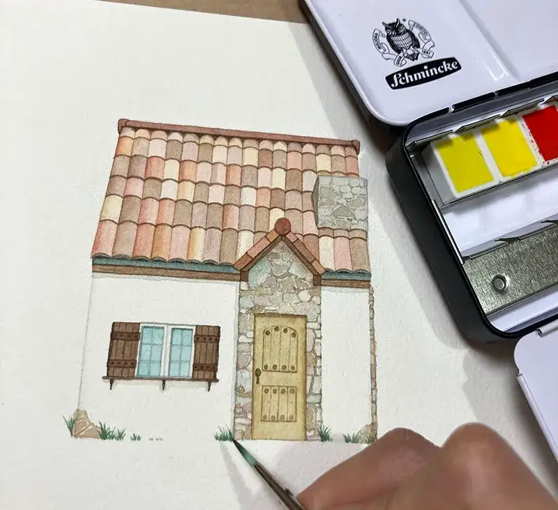 바바라70r천연모,바바라수채화붓