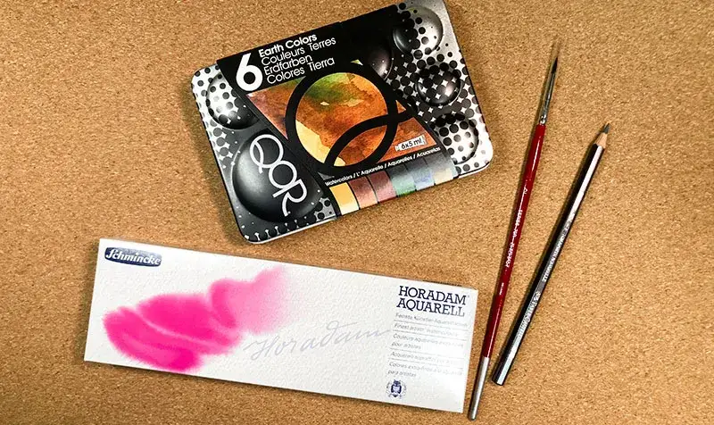 골덴쿠아수채화물감earth,전문가용고급고체수채화물감,바바라70r수채화용붓,파버카스텔수채아쿠아흑연연필,쉬민케호라담고체수채화물감