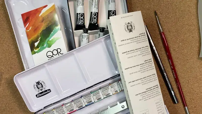 쉬민케호라담고체수채화물감,바바라수채화붓70r,바바라다람쥐꼬리털,천연모붓,고급수채붓,전문가용고급고체수채화물감,골덴쿠아수채화물감earth