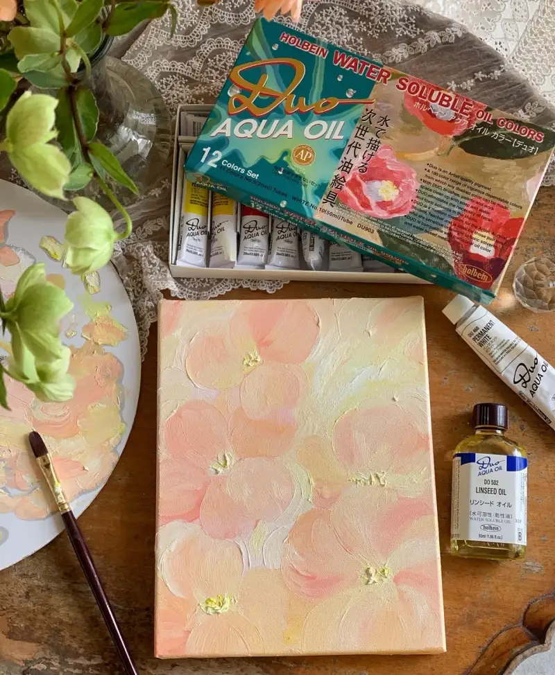 홀베인듀오,홀베인수용성물감,홀베인수용성유화물감