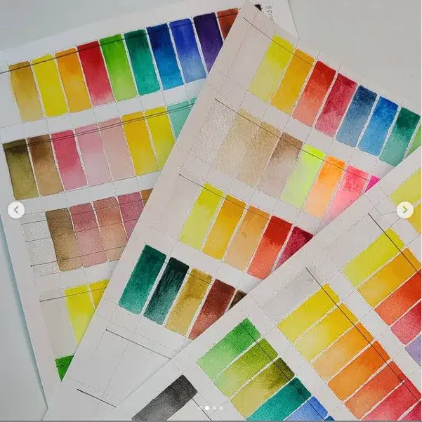 문교고체물감,사쿠라코이고체물감,윈저앤뉴튼고체물감,미젤로실버고체물감,루벤스고체물감