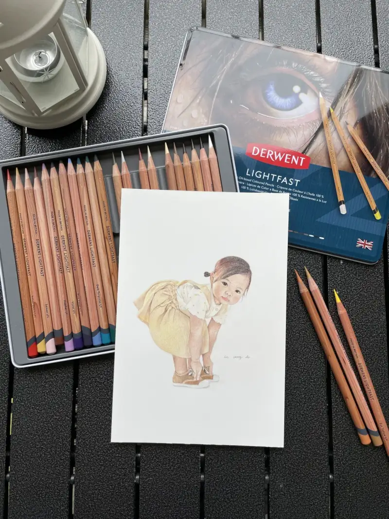 더웬트라이트패스트유성색연필세트,전문가용유성색연필추천