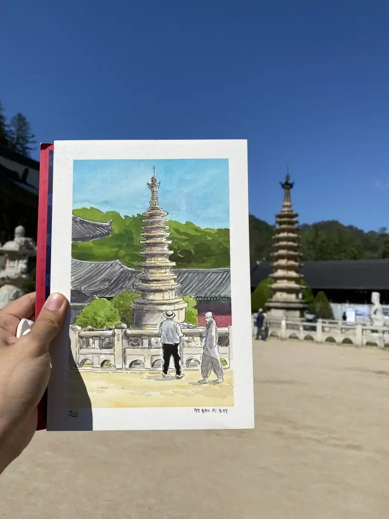 캔손헤리티지수채패드세목,쉬민케호라담고체물감