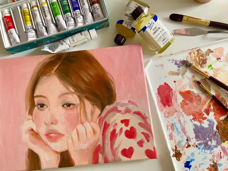 홀베인물감,홀베인듀오물감,홀베인듀오유화물감,수용성유화물감