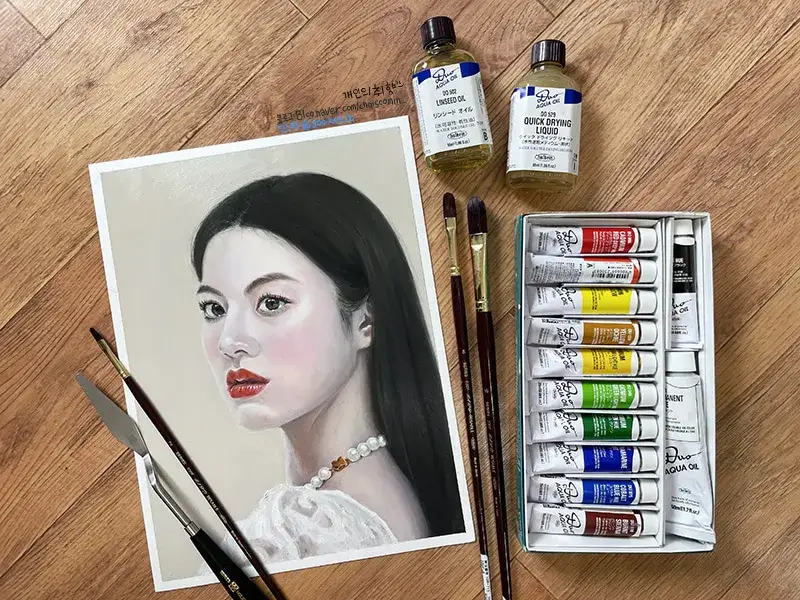 홀베인듀오,홀베인듀오수용성유화물감