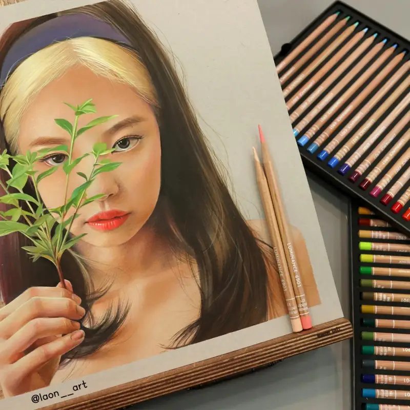 까렌다쉬,까렌다쉬색연필,까렌다쉬유성색연필,유성색연필,루미넌스6901