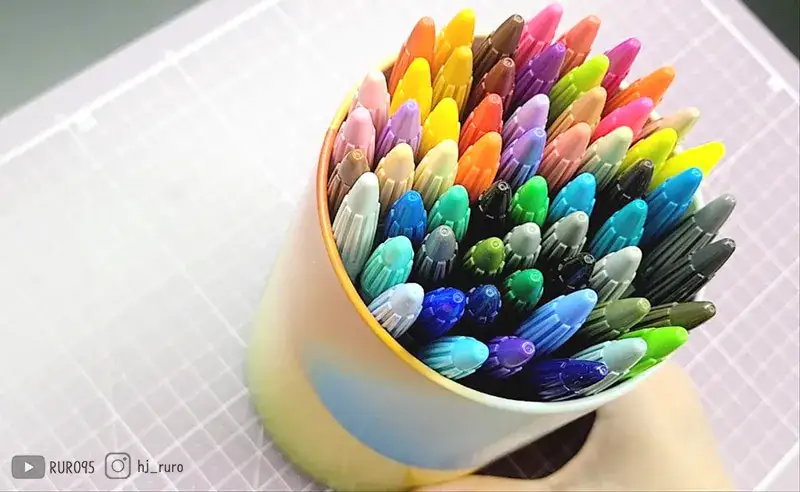 모나미,모나미플러스펜,모나미60색,수성펜추천,사인펜추천,모나미펜