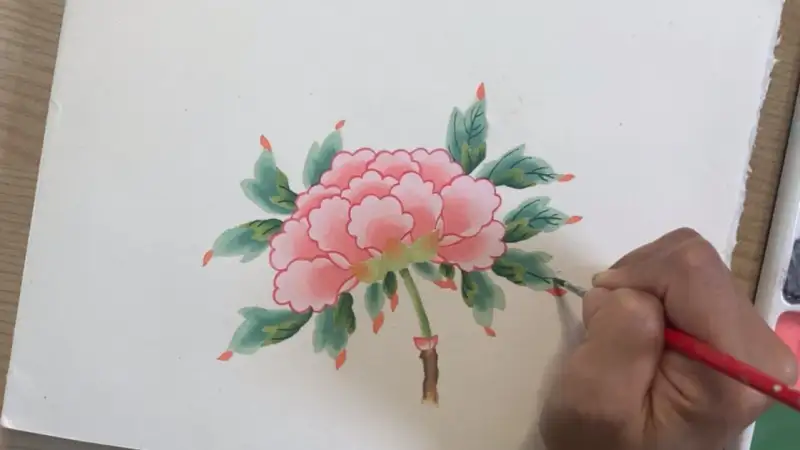 동양화묘사,동양화일러스트,일러스트