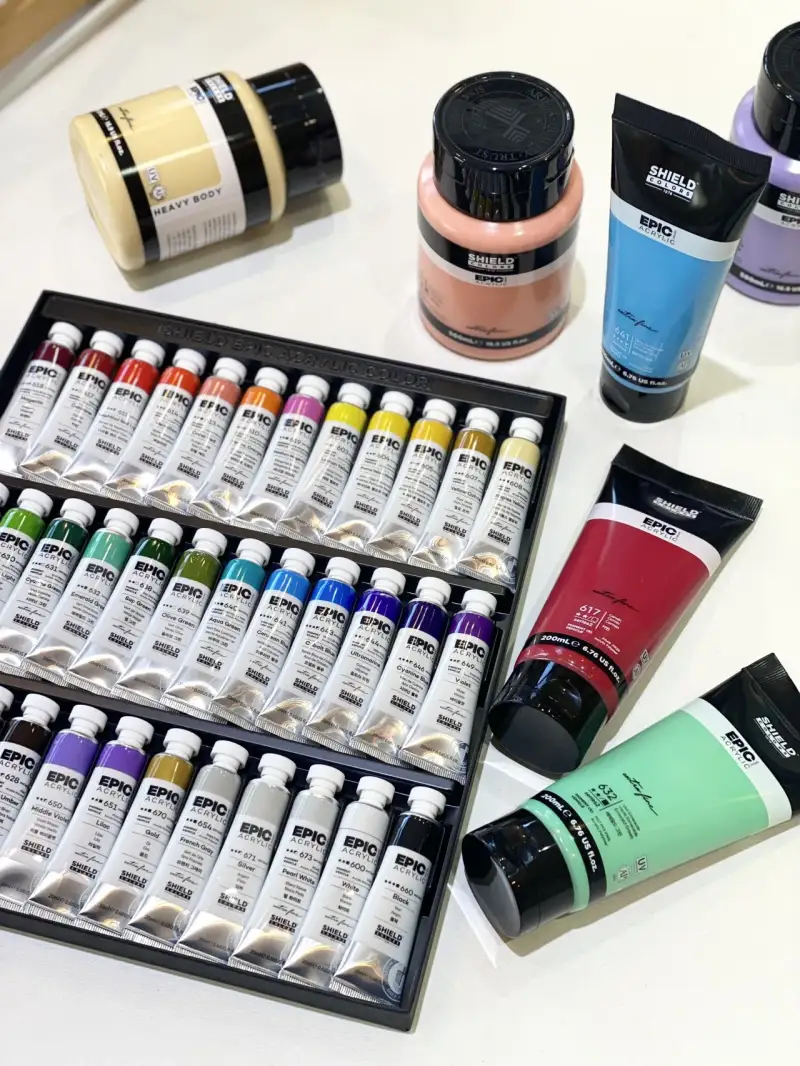 쉴드에픽아크릴물감,쉴드에픽아크릴,쉴드에픽아크릴물감세트,쉴드에픽,쉴드아크릴세트,쉴드아크릴,쉴드아크릴물감