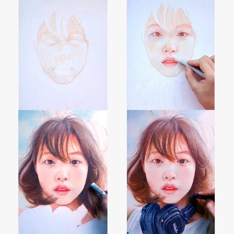 오일파스텔드로잉,오일파스텔화,오일파스텔그림