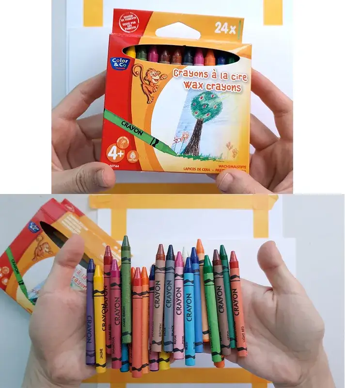 르프랑왁스크레용24색,르프랑왁스,르프랑크레용,르프랑왁스크레용