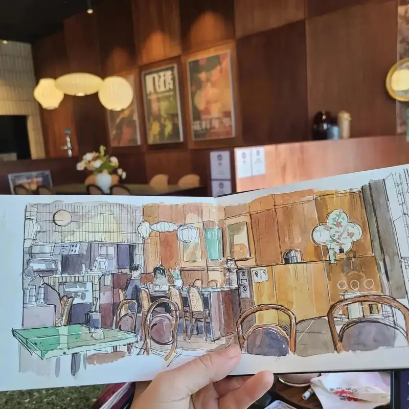 풍경드로잉,어반스케치,풍경화그리기