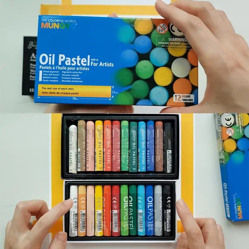 문교일반형오일파스텔,문교옹리파스텔,문교오일파스텔,문교오일파스텔세트,문교오일파스텔12ㄱ색,문교오일파스텔12색