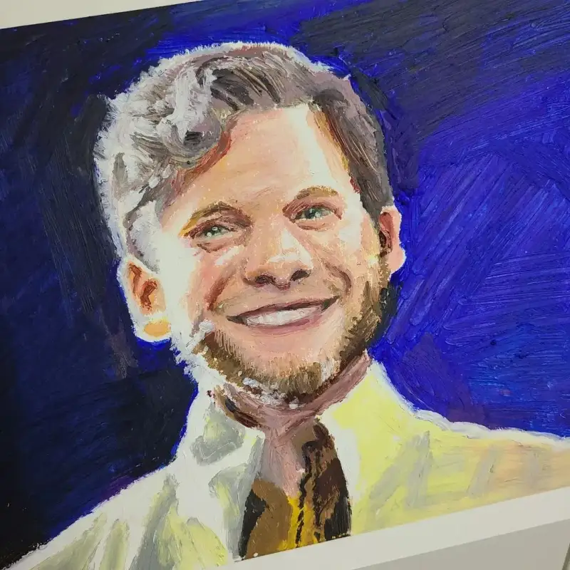 인물화그리기,인물화드로잉,오일파스텔인물화