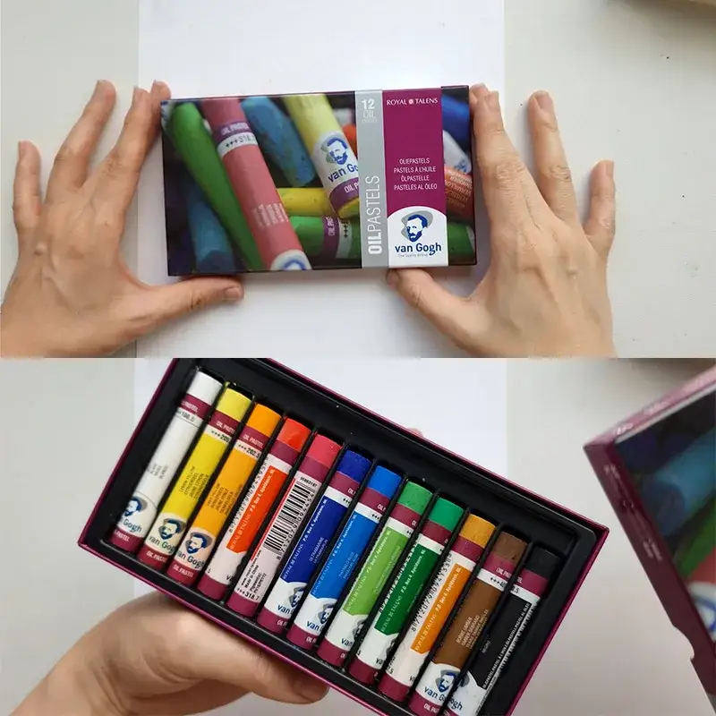 반고흐오일파스텔,반고흐오일파스텔12색,반고흐오일파스텔세트