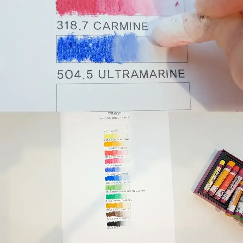 반고흐오일파스텔,반고흐오일파스텔세트,반고흐오일파스텔12색