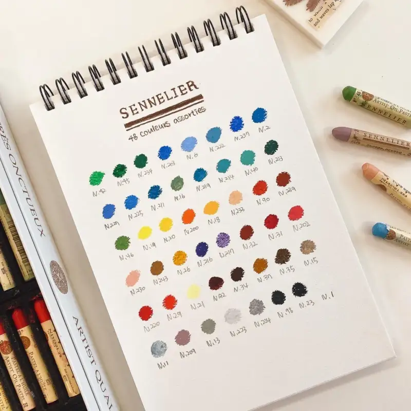 시넬리에오일파스텔,시넬리에오일파스텔48색,시넬리에오일파스텔패드,시넬리에패드