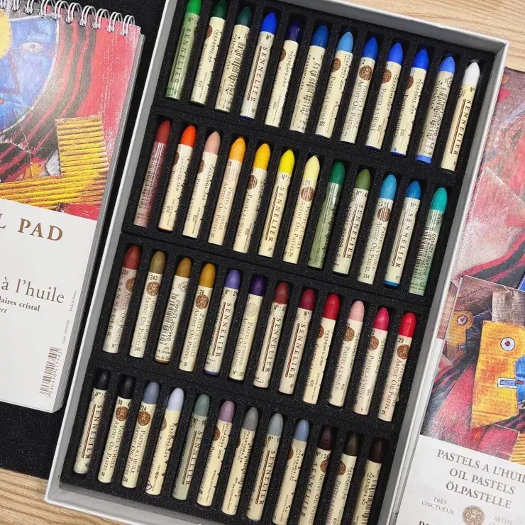 시넬리에오일파스텔,시넬리에오일파스텔48색,시넬리에오일파스텔세트,시넬리에파스텔