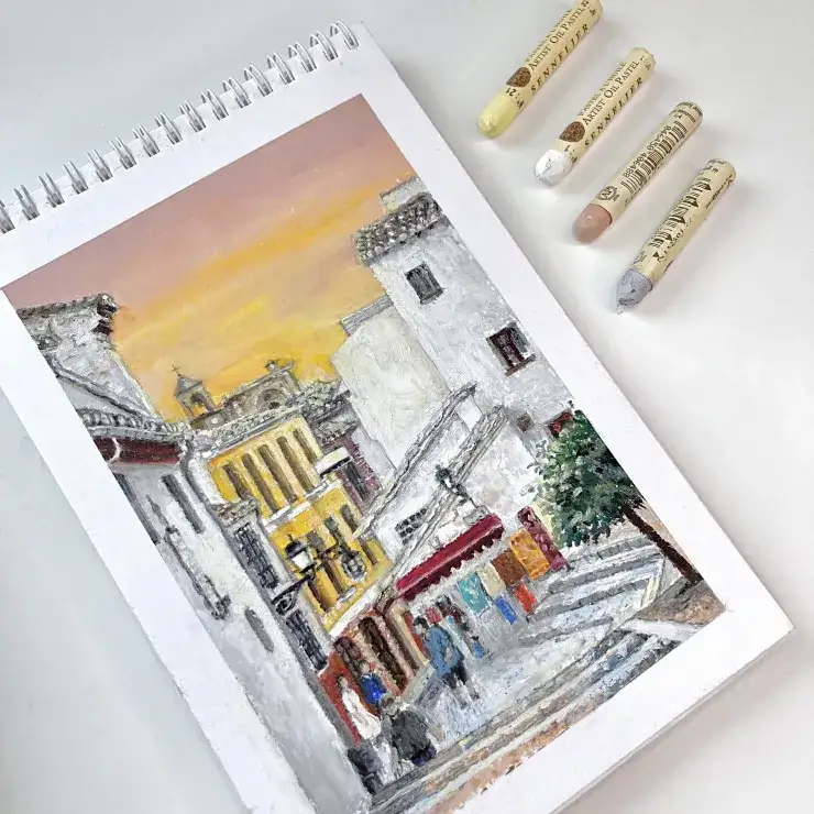 시넬리에오일파스텔,시넬리에오일파스텔패드,시넬리에오일파스텔스케치북,시넬리에파스텔세트,시넬리에파스텔종이