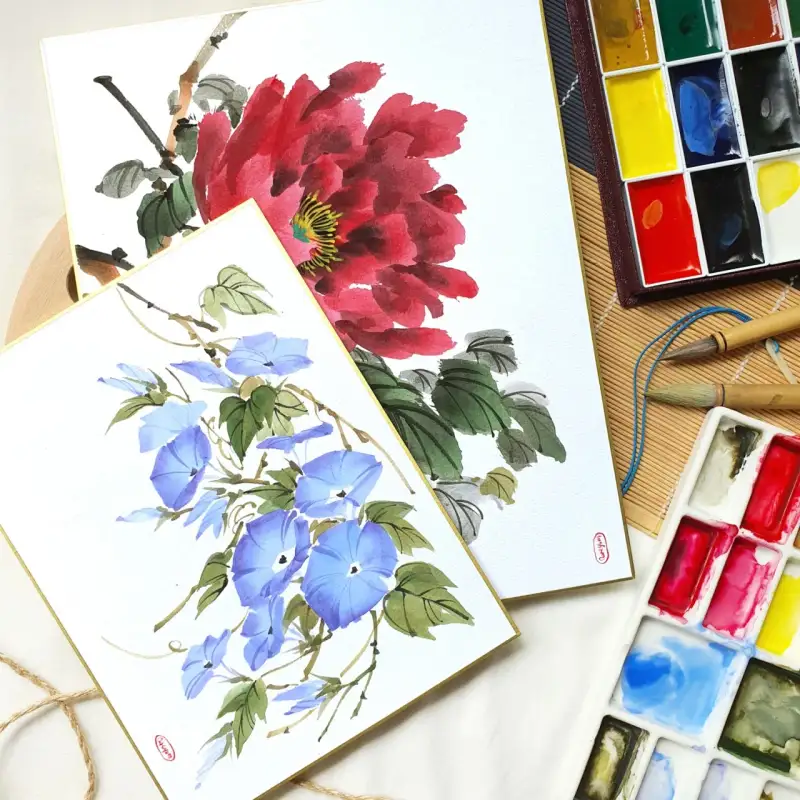 길상안채접시고체물감,길상두방지,길상동양화물감,길상동양화,길상고체물감,도자기파렛트