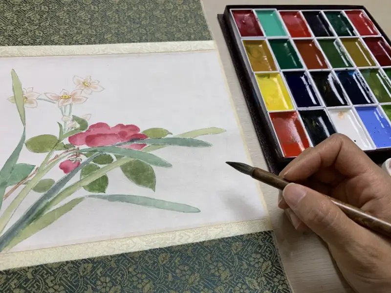 길상안채물감,길상안채접시고체물감,길상접시물감,길상고체물감,민화물감