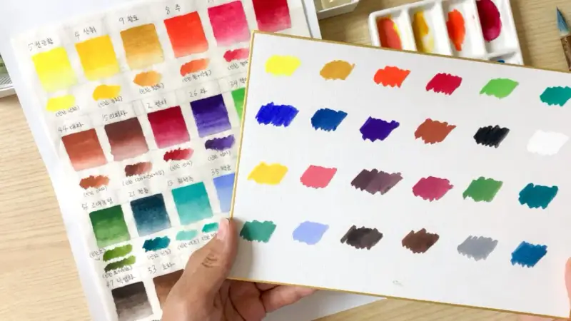 길상동양화물감,길상튜브물감,길상물감세트