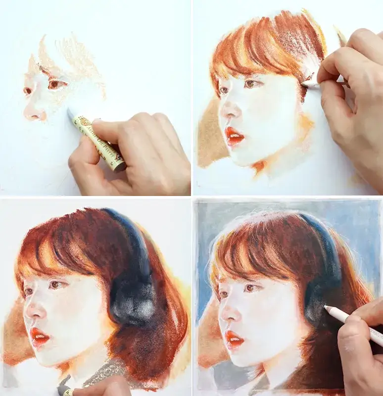 시넬리에오일파스텔,시넬리에오일파스텔48색,시넬리에오일파스텔패드,시넬리에오일파스텔종이