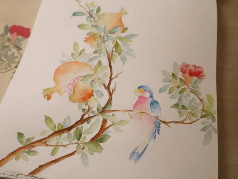 밑색깔기,수채화밑색,수채화패드