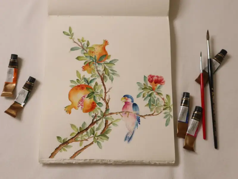 미젤로미션골드,미젤로미션골드수채화,미젤로수채화물감,화홍771R,다빈치콜린스키,다빈치붓,수채화스케치북,나무그림