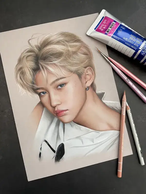 미젤로미션화이트,미젤로미션화이트클래스,미젤로화이트물감,미션화이트클래스,미션화이트물감,화홍네일아트붓,바바라네일아트붓,화홍세필붓,바바라세필붓,인물화그리기,인물화묘사,색연필인물화