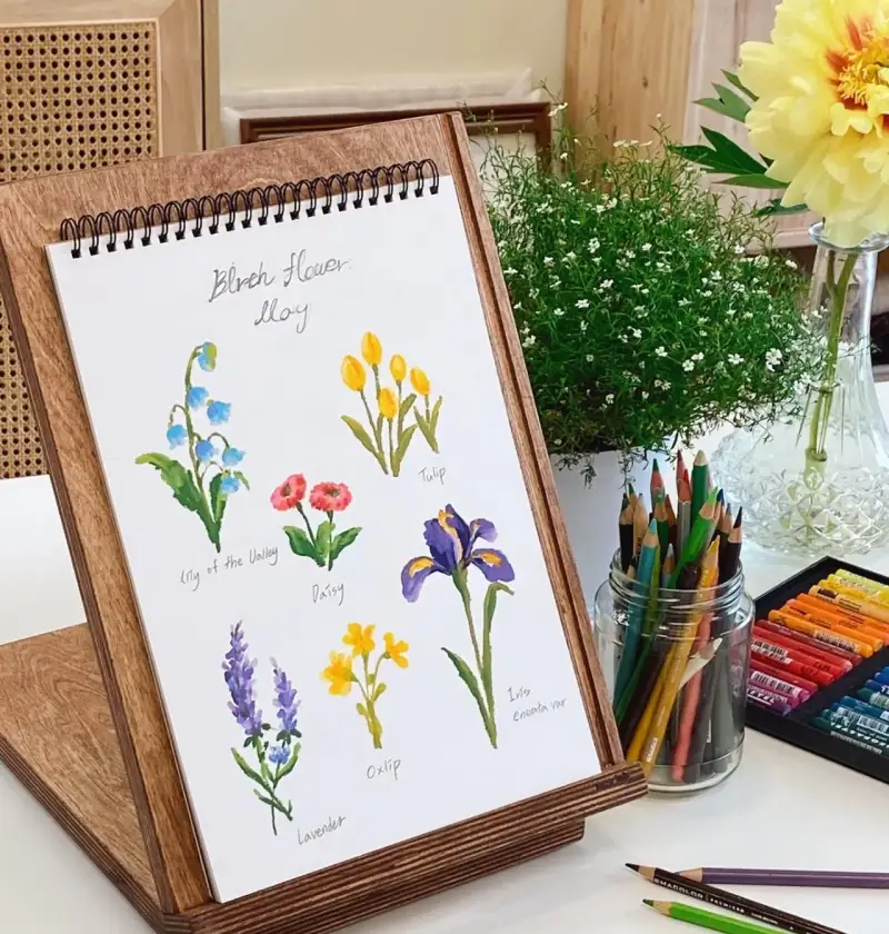 까렌다쉬네오파스텔,까렌다쉬오일파스텔세트,파펠시노스케치북,파펠시노드로잉북,카제랩테이블이젤,카제랩이젤