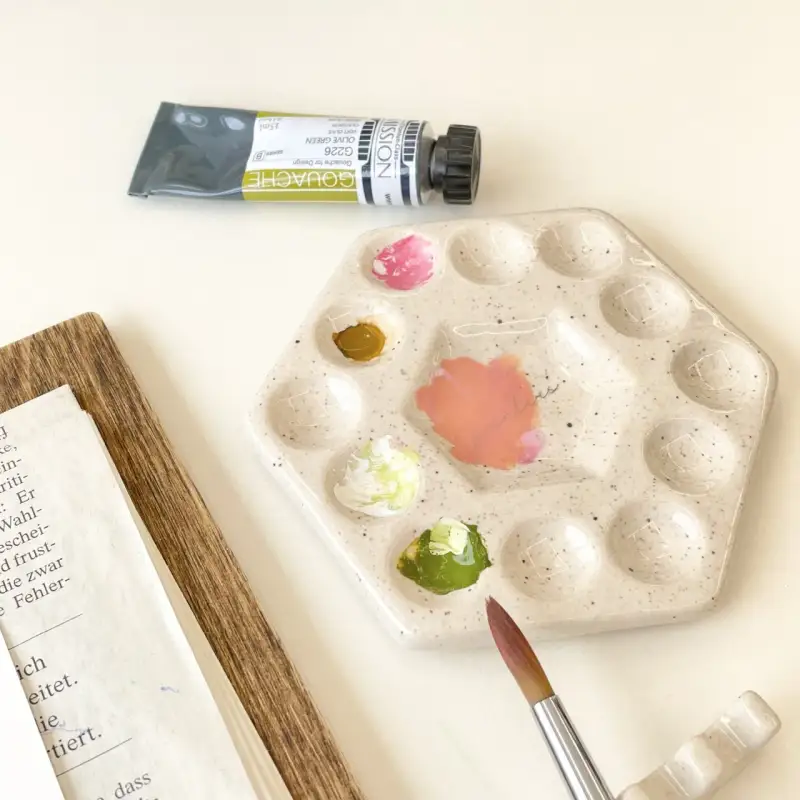 미젤로발색,과슈발색