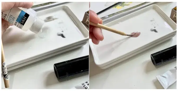 홀베인멀티사이징미디엄,홀베인멀티사이징,홀베인미디엄,홀베인수채화보조제