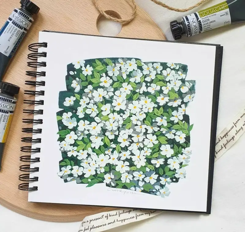 미젤로티타늄클래스수채화과슈,미젤로수채화과슈,미젤로불투명수채화물감,미젤로불투명수채화,미젤로과슈물감