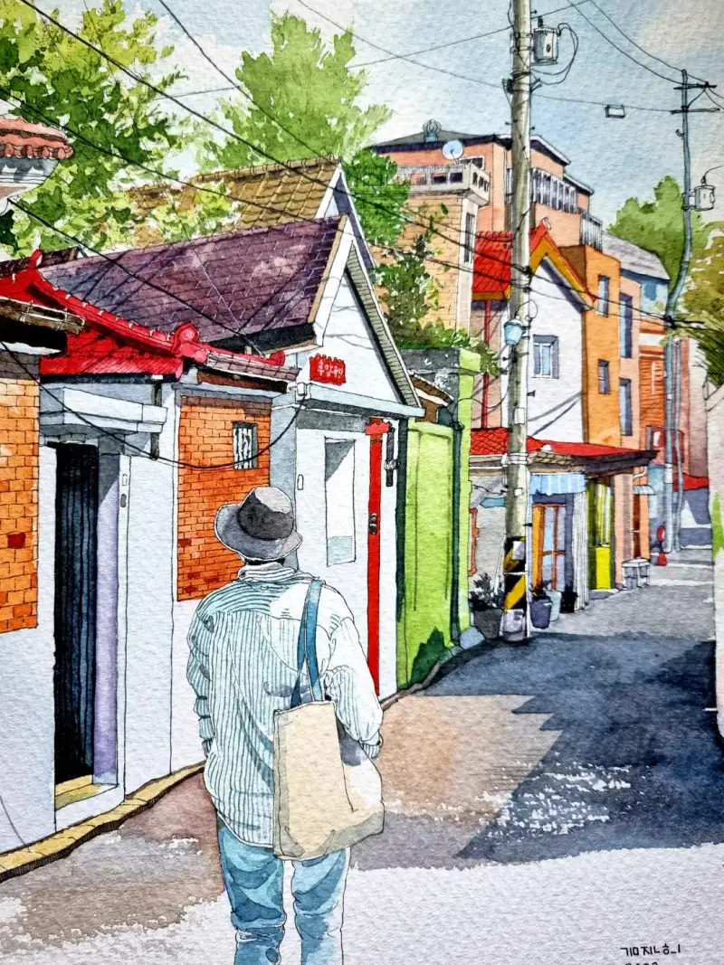 미젤로미션골드수채화물감,미젤로미션골드,미션수채화물감,미젤로미션수채화,미젤로수채화물감,풍경수채화,수채화일러스트