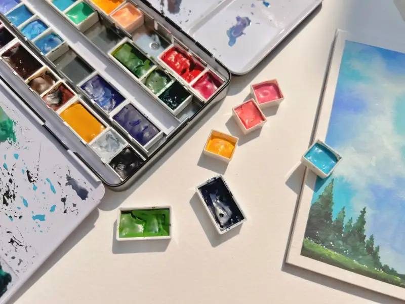 문교고체물감파렛트,문교파렛트,문교케이스파렛트