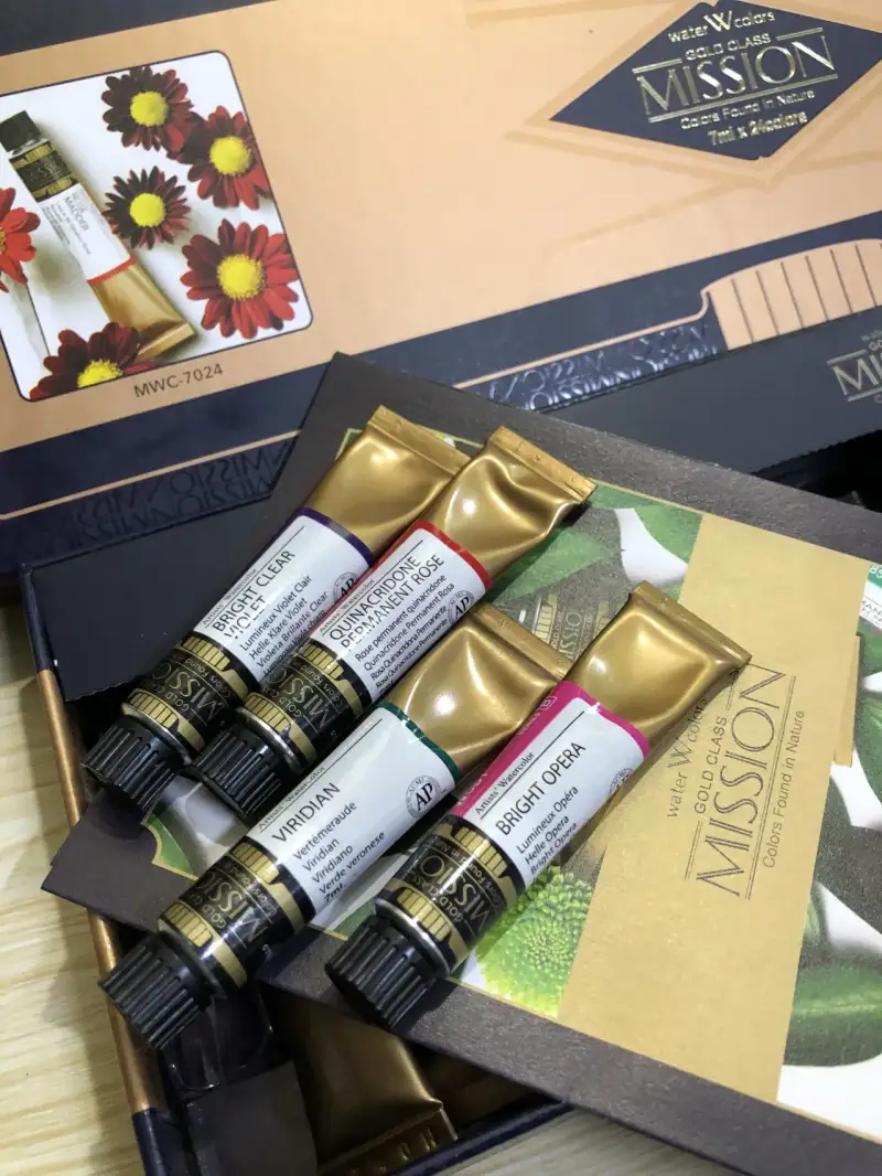 미젤로미션골드수채화물감,미젤로수채화물감,미션수채화물감