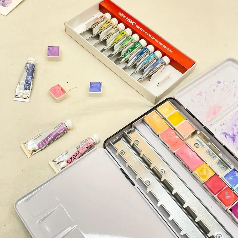 홀베인수채화물감,홀베인파스텔컬러,홀베인수채화,홀베인파스텔수채화,홀베인수채화물감파스텔컬러,홀베인틴트수채화,홀베인틴트