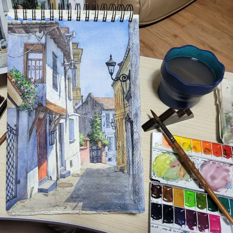 미젤로티타늄클래스수채화괏,미젤로티타늄클래스수채화과슈,미젤로수채화과슈,미젤로불투명수채화물감,미젤로불투명수채화