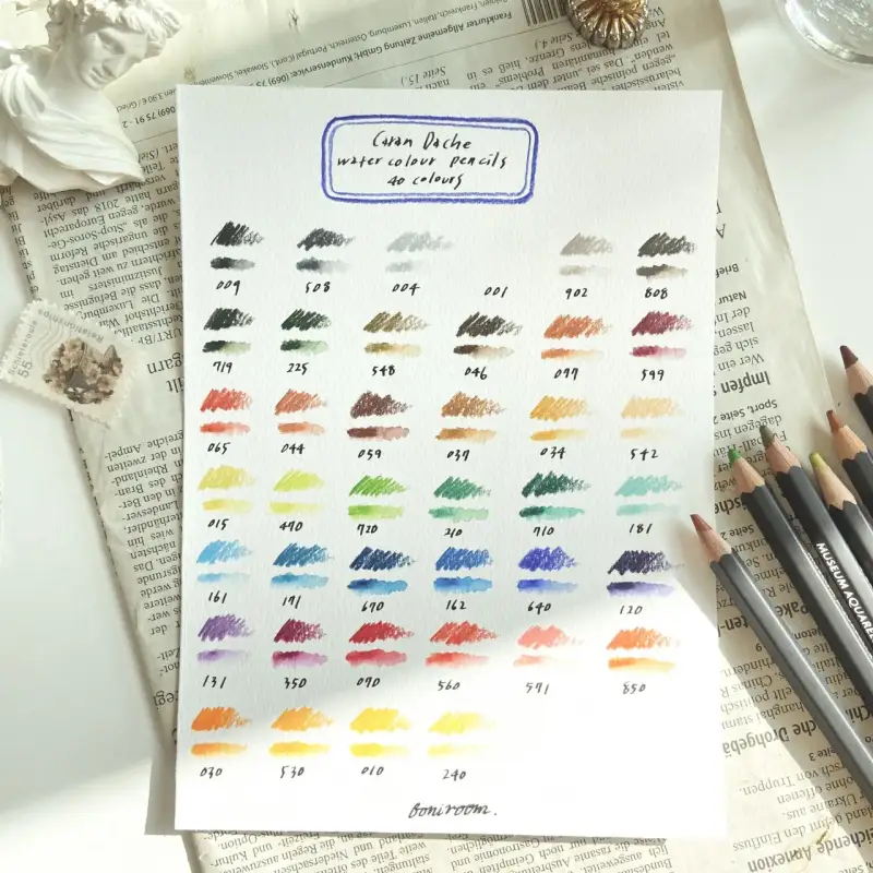 까렌다쉬뮤지엄아쿠아렐색연필,까렌다쉬뮤지엄아쿠아렐수채색연필,까렌다쉬수채색연필,까렌다쉬드로잉패드