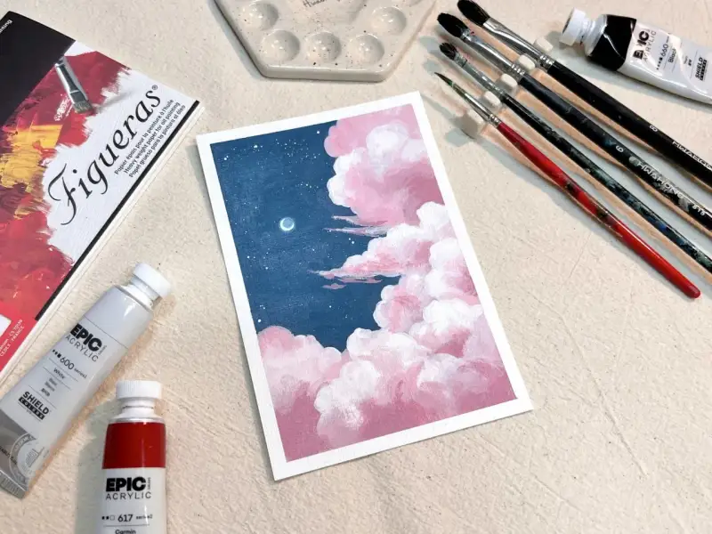 캔손엽서패드,캔손패드,캔손엽서종이,캔손엽서패드시리즈,쉴드에픽아크릴물감,쉴드에픽아크릴,쉴드에픽,쉴드아크릴물감,엽서일러스트