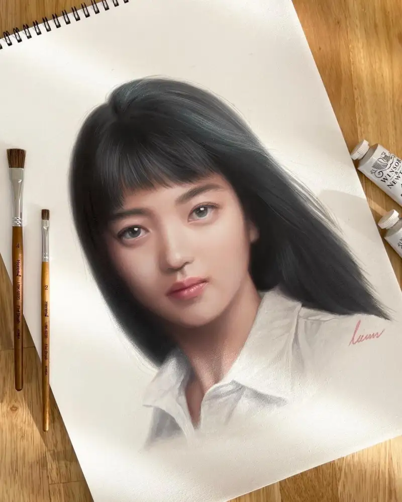 윈저앤뉴튼아티스트유화물감,윈저앤뉴튼유화물감,윈저앤뉴튼유화,인물화그리기,유화인물화,인물드로잉