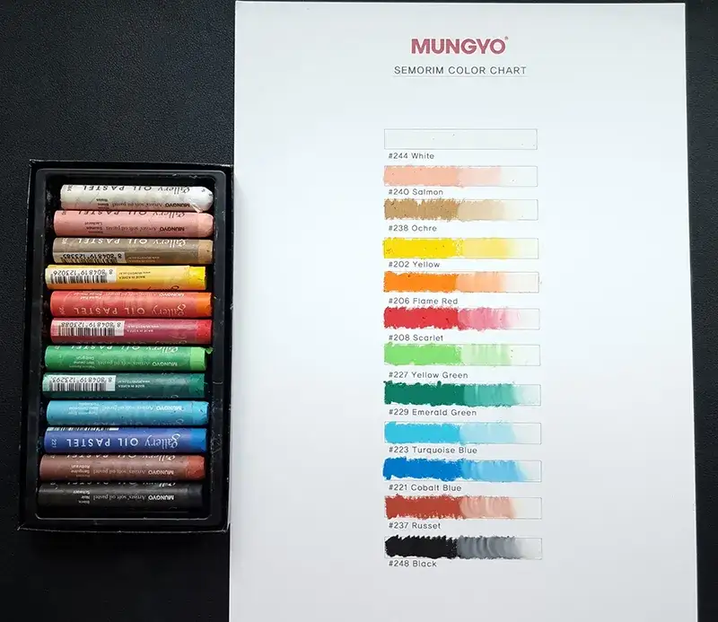 문교소프트오일파스텔,문교아티스트소프트오일파스텔,문교오일파스텔,문교오일파스텔12색,문교소프트오일파스텔12색